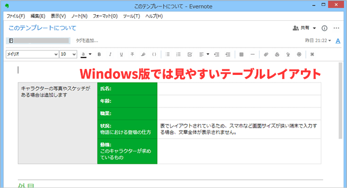 テーブルレイアウトはPCでは見やすいが…