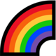 Windowsの絵文字「虹」