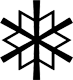 iOS 13 雪の結晶の絵文字