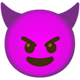 Android 11 笑顔の悪魔の絵文字