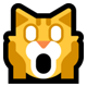 Windows 10 ムンクの『叫び』のような猫の絵文字