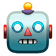 iOS 14 ロボットの顔の絵文字