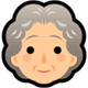 SoftBank おばあちゃんの絵文字